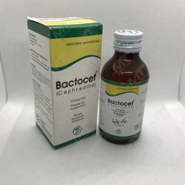 Bactocef 60ml (Cephradine)