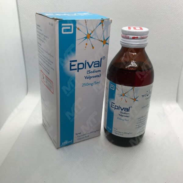 Epival (Sodium Valproate) 120ml