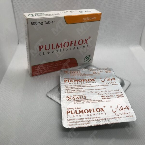 Pulmoflox 500mg (levofloxacin)