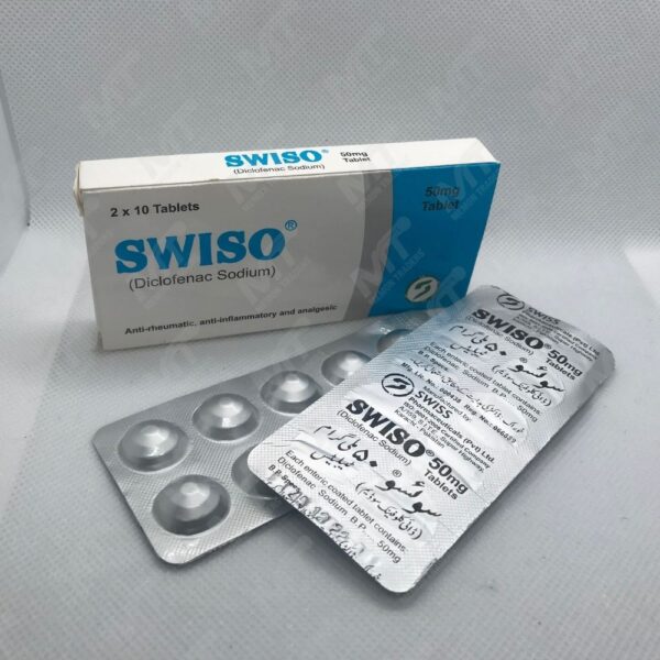 Swiso 50mg Tablet (diclofenac sodium)