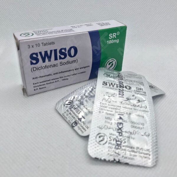Swiso SR (Diclofenac Sodium) 100mg In Pakistan