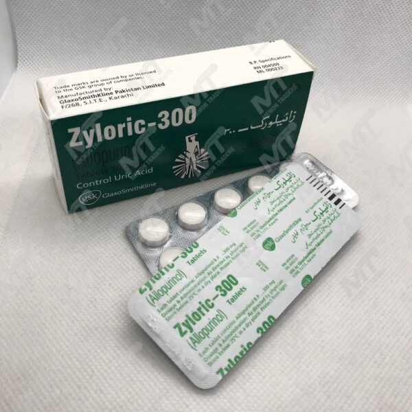 Zyloric-300 Tabs (Allopurinol)