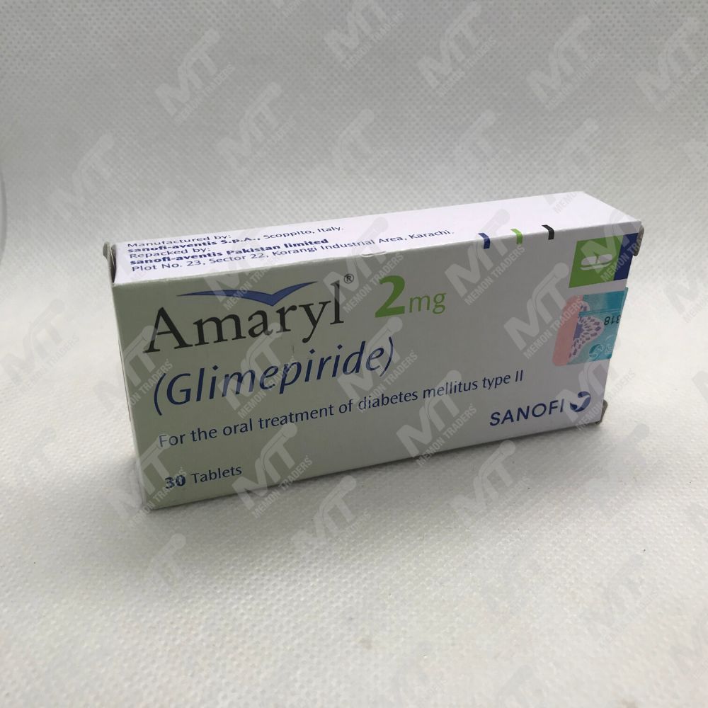 Amaryl 2mg (Glimepiride)