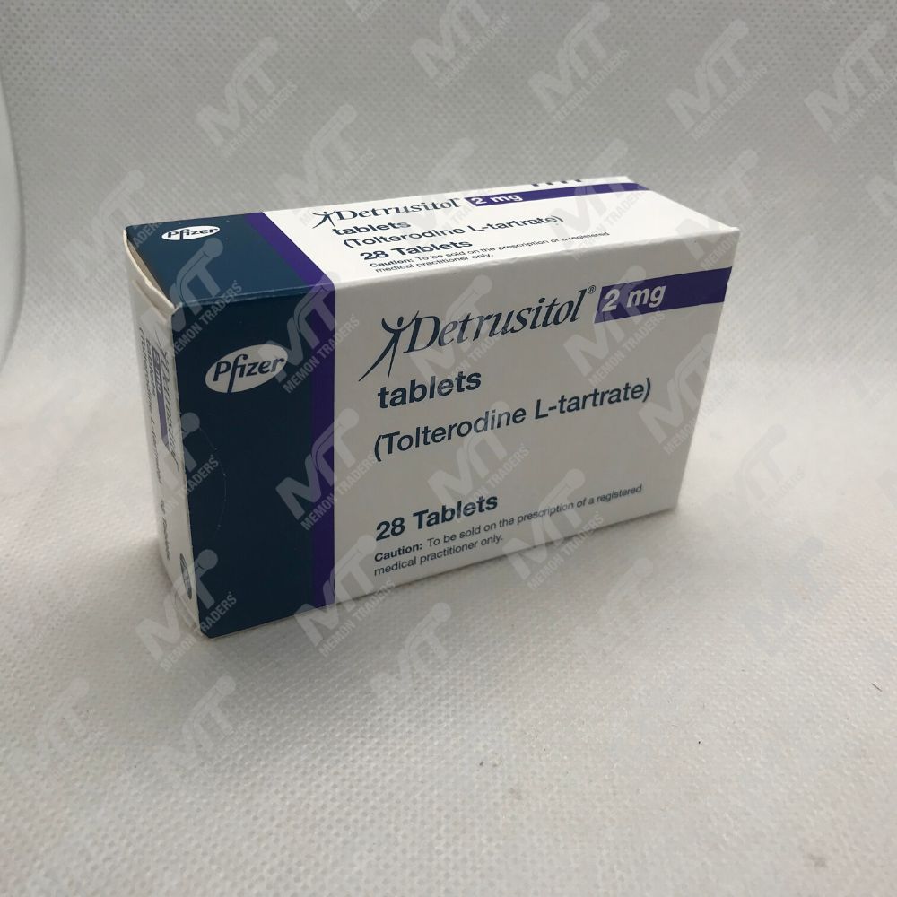 Detrusitol 2mg Tab (Tolterodine L-tartrate)