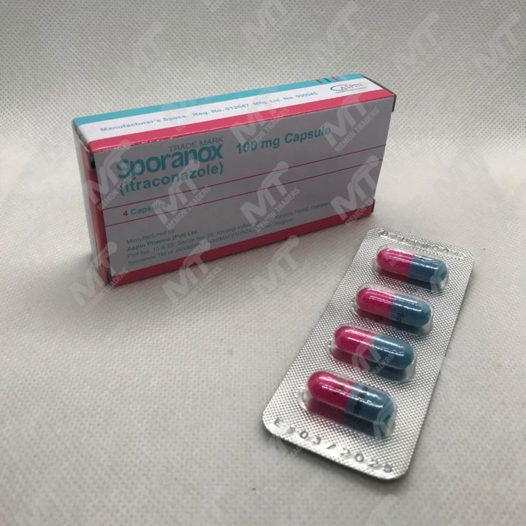 Sporanox (itracoazole) 100mg in Pakistan