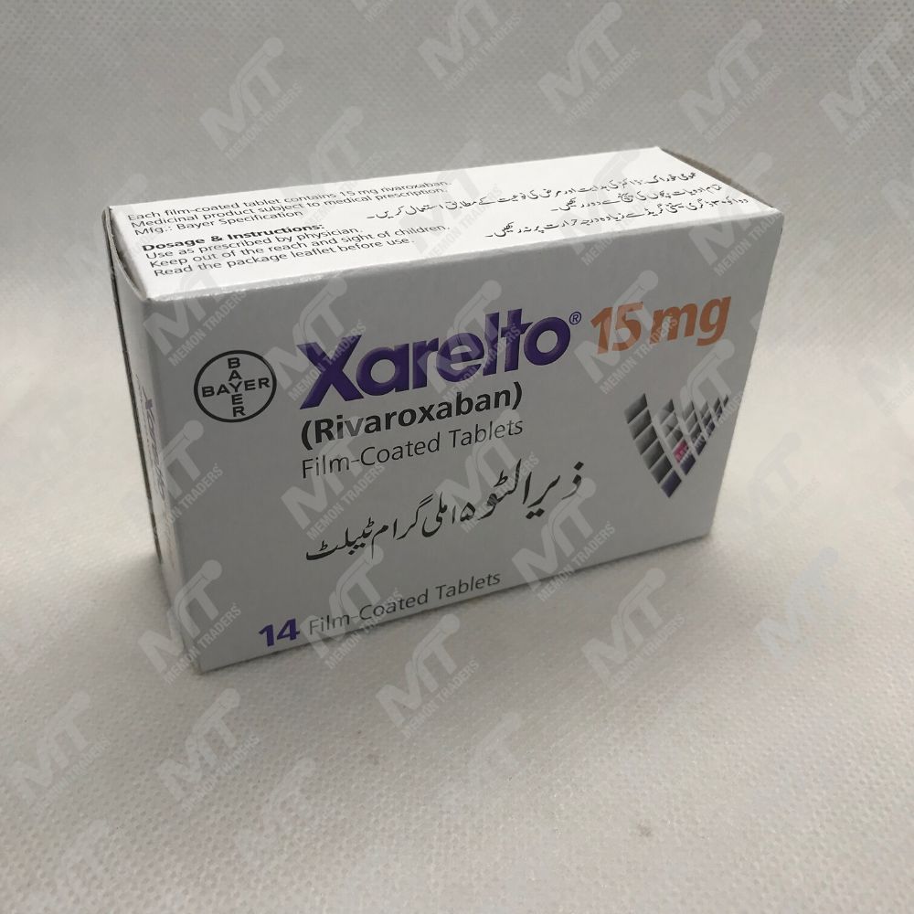 Xarelto 15mg rivaroxaban memon traders