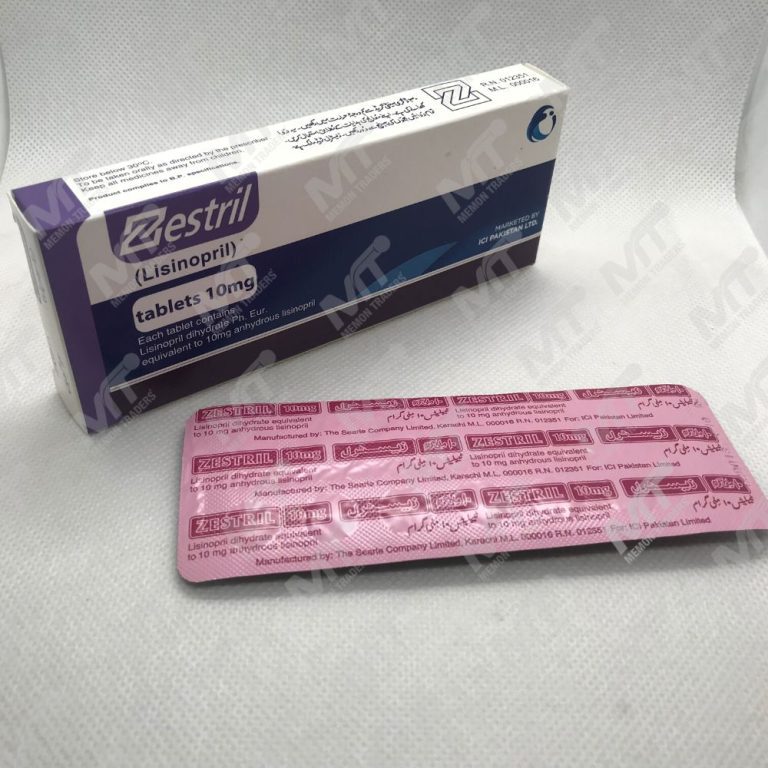 Zestril (Lisinopril) 10mg Exporters in Pakistan